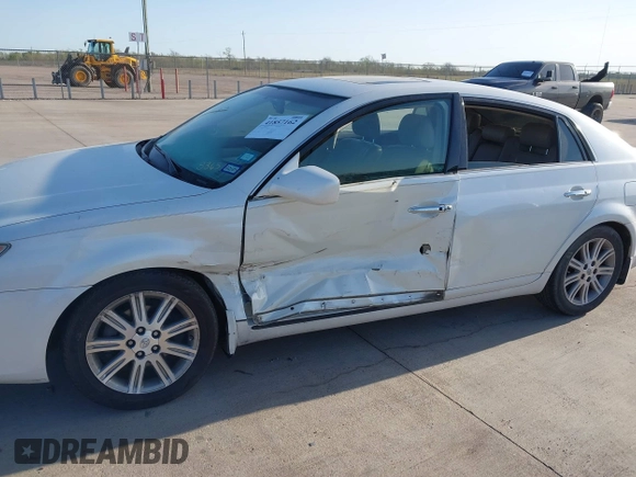 2008 Toyota Avalon XL with VIN 4T1BK36BX8U318365, listed as a IAAI auction lot 41857162 with 166,196 mi miles. Bid and sale history available at carsss.com. Image 6.