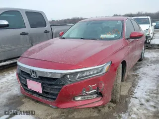 2018 Honda Accord Sedan LX 1.5T with VIN 1HGCV1F10JA173129, listed as a IAAI auction lot 41553818 with 83,655 mi miles. Bid and sale history available at carsss.com. Image 2.