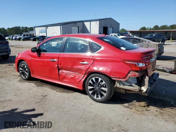 2017 Nissan Sentra SR with VIN 3N1AB7AP1HY351300, listed as a Copart auction lot 52052435 with 86,700 mi miles and Salvage Title. Bid and sale history available at carsss.com. Image 2.