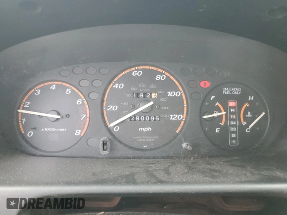 1997 Honda CR-V with VIN JHLRD1843VC020034, listed as a Copart auction lot 49144325 with 290,095 mi miles and Salvage Title. Bid and sale history available at carsss.com. Image 9.