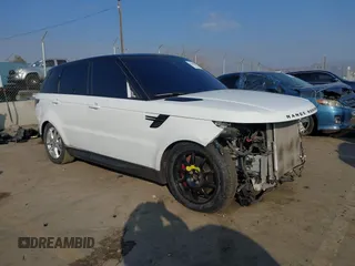 2016 Land Rover Range Rover Sport V8 Dynamic with VIN SALWR2EF5GA572140, listed as a IAAI auction lot 41466665 with 1 mi miles. Bid and sale history available at carsss.com. Image 1.