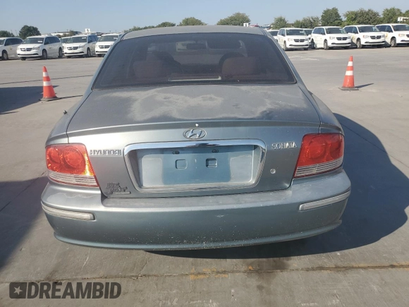 2004 Hyundai Sonata GLS with VIN KMHWF35H74A041603, listed as a Copart auction lot 76204444 with 164,606 mi miles and Clean Title. Bid and sale history available at carsss.com. Image 6.