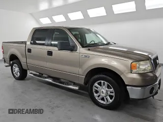 2006 Ford F-150 XLT with VIN 1FTPW14556FA19187, listed as a Copart auction lot 55087355 with 175,272 mi miles and Clean title. Bid and sale history available at DreamBid. Image 4.