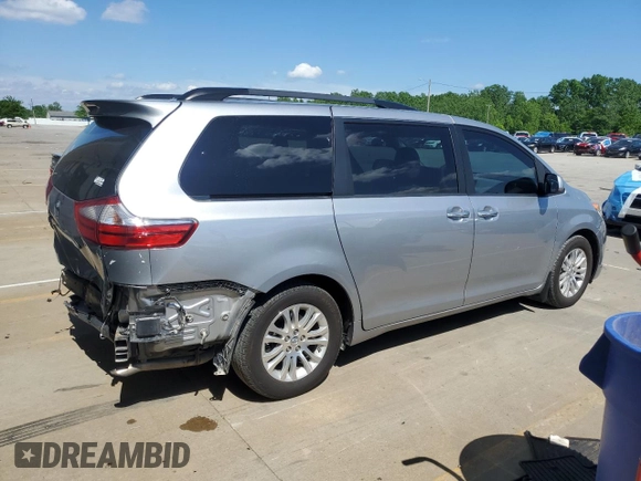 2017 Toyota Sienna XLE Auto Access Seat с VIN 5TDYZ3DC2HS817445, выставлен на аукционе Copart как лот 56551795 с пробегом 95 336 миль миль и Списание • Salvage title. История ставок и продаж доступна на DreamBid. Изображение 3.