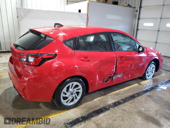 2024 Subaru Impreza with VIN JF1GUABC4R8239930, listed as a Copart auction lot 42754715 with 7,730 mi miles and Salvage Title. Bid and sale history available at carsss.com. Image 3.