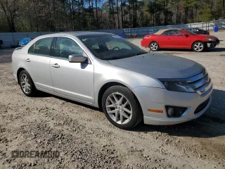 2010 Ford Fusion SEL with VIN 3FAHP0JG6AR333076, listed as a Copart auction lot 48672535 with 314,113 mi miles and Salvage Title. Bid and sale history available at carsss.com. Image 4.