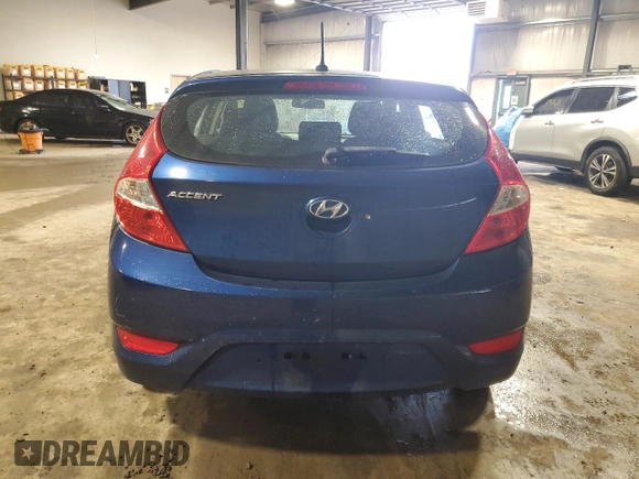 2017 Hyundai Accent SE with VIN KMHCT5AE9HU339528, listed as a Copart auction lot 51788745 with 79,291 mi miles and Salvage Title. Bid and sale history available at DreamBid. Image 6.