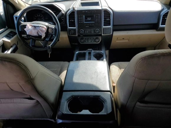 2015 Ford F-150 XLT w/HD Payload Pkg with VIN 1FTFW1EG8FKD03366, listed as a Copart auction lot 76162214 with 230,146 mi miles and Salvage Title. Bid and sale history available at carsss.com. Image 8.
