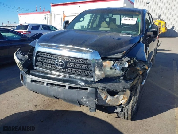 2007 Toyota Tundra SR5 with VIN 5TFBV54127X011965, listed as a IAAI auction lot 41670795 with 156,864 mi miles. Bid and sale history available at carsss.com. Image 6.