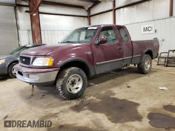 1997 Ford F-150 XL with VIN 1FTDX18W1VNC05543, listed as a Copart auction lot 46687475 with 283,066 mi miles and Clean Title. Bid and sale history available at carsss.com. Image 1.