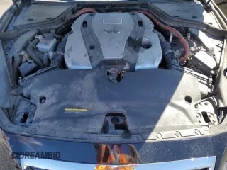2014 Infiniti Q50 Hybrid Sport with VIN JN1AV7AP7EM692142, listed as a Copart auction lot 49539565 with 157,918 mi miles and Salvage Title. Bid and sale history available at carsss.com. Image 11.