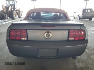 2007 Ford Mustang Deluxe with VIN 1ZVHT84N075365657, listed as a Copart auction lot 57357015 with 140,855 mi miles and Salvage title. Bid and sale history available at DreamBid. Image 6.