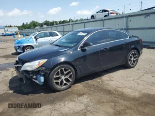 2017 Buick Regal Sport Touring with VIN 2G4GL5EX9H9115878, listed as a Copart auction lot 60897925 with 70,133 mi miles and Salvage title. Bid and sale history available at DreamBid. Image 1.