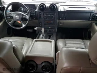 2005 Hummer H2 SUV with VIN 5GRGN23UX5H116341, listed as a Copart auction lot 76877704 with 145,778 mi miles and Salvage Title. Bid and sale history available at carsss.com. Image 8.