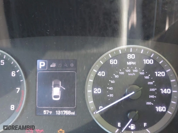 2015 Hyundai Sonata 2.4L SE with VIN 5NPE24AF0FH222804, listed as a IAAI auction lot 42035417 with 131,768 mi miles. Bid and sale history available at carsss.com. Image 7.