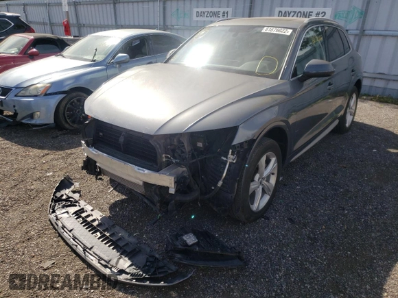2018 Audi Q5 Premium Plus with VIN WA1BNAFY9J2045077, listed as a Copart auction lot 61676022 with 36,303 mi miles. Bid and sale history available at carsss.com. Image 2.