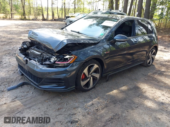 2018 Volkswagen GTI S with VIN 3VW447AU4JM255116, listed as a IAAI auction lot 42030445 with 88,737 mi miles and . Bid and sale history available at DreamBid. Image 17.