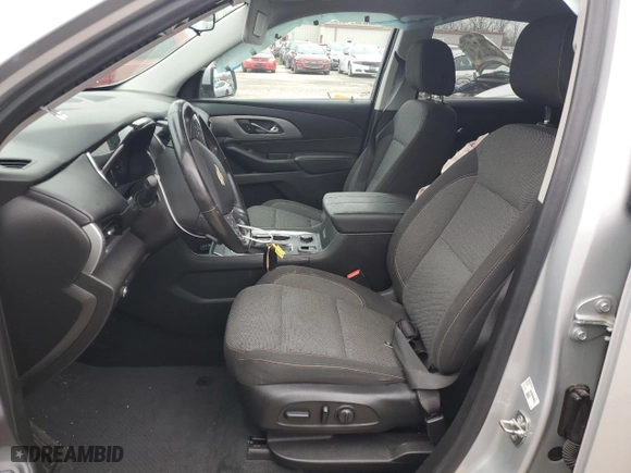 2021 Chevrolet Traverse LT Cloth with VIN 1GNEVGKW1MJ238769, listed as a Copart auction lot 82193234 with 36,694 mi miles and Salvage Title. Bid and sale history available at carsss.com. Image 7.