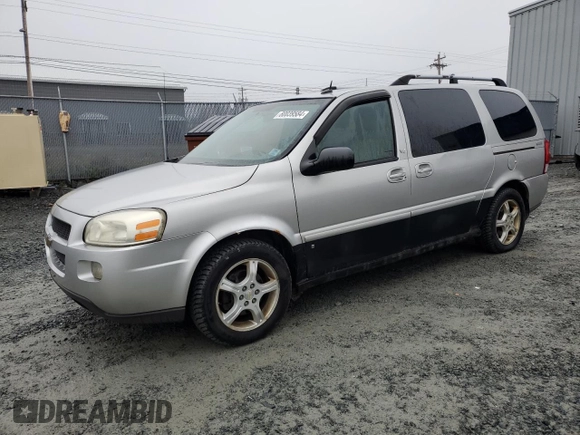 2009 Chevrolet Uplander LT w/1LT with VIN 1GNDV33119D109251, listed as a Copart auction lot 80039584 with 187,811 mi miles and Clean Title. Bid and sale history available at carsss.com. Image 1.