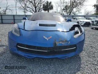 2016 Chevrolet Corvette 1LT with VIN 1G1YB2D72G5107038, listed as a Copart auction lot 43131815 with 45,822 mi miles and Salvage Title. Bid and sale history available at carsss.com. Image 5.