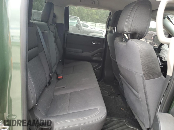 2022 Nissan Frontier SV with VIN 1N6ED1EK3NN654556, listed as a Copart auction lot 56589825 with 42,615 mi miles and Salvage title. Bid and sale history available at DreamBid. Image 10.
