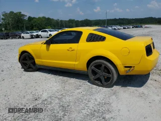 2005 Ford Mustang Deluxe с VIN 1ZVFT80N155198395, выставлен на аукционе Copart как лот 60481775 с пробегом 121 062 миль миль и Списание • Salvage title. История ставок и продаж доступна на DreamBid. Изображение 2.