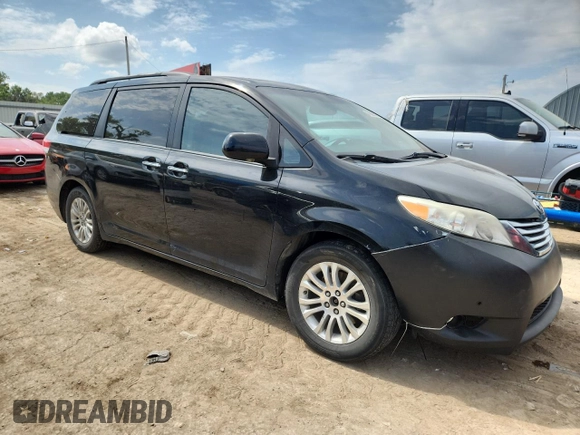 2011 Toyota Sienna XLE AAS with VIN 5TDYK3DC5BS081015, listed as a Copart auction lot 61096595 with 291,855 mi miles and Salvage title. Bid and sale history available at DreamBid. Image 4.