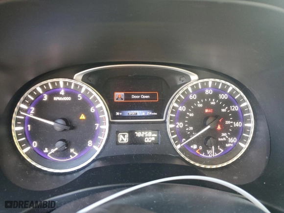 2019 Infiniti QX60 PURE with VIN 5N1DL0MM8KC531594, listed as a Copart auction lot 84862424 with 78,258 mi miles and Salvage Title. Bid and sale history available at carsss.com. Image 9.