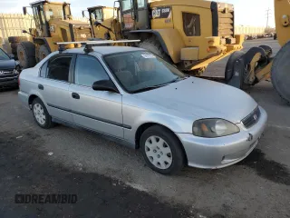 1999 Honda Civic LX z VIN JHMEJ6673XS001134, wystawiony jako Copart lot #42090765 z przebiegiem 265 318 mil mil oraz Szkoda całkowita • Salvage title. Historia ofert i sprzedaży dostępna na DreamBid. Obrazek 4.