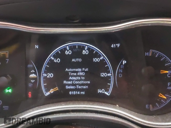 2018 Jeep Grand Cherokee Limited with VIN 1C4RJFBGXJC103685, listed as a IAAI auction lot 41758872 with 61,514 mi miles and . Bid and sale history available at DreamBid. Image 7.