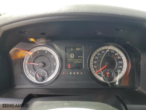 2018 Ram 2500 Tradesman with VIN 3C6TR5CT7JG215451, listed as a Copart auction lot 53660395 with 42,558 mi miles and Clean Title. Bid and sale history available at carsss.com. Image 9.