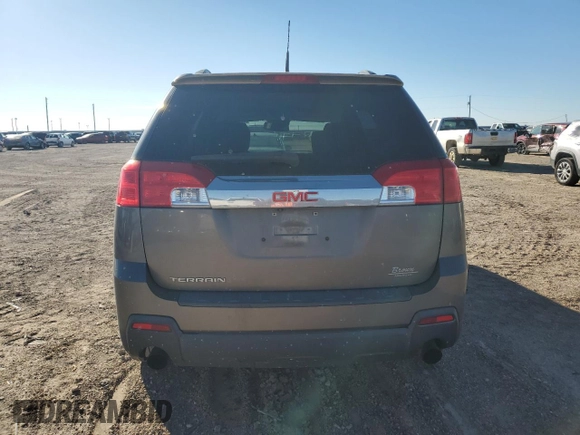 2010 GMC Terrain SLE-2 with VIN 2CTFLDEY1A6382415, listed as a Copart auction lot 82843714 with 102,566 mi miles and Salvage Title. Bid and sale history available at carsss.com. Image 6.