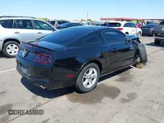 2013 Ford Mustang V6 with VIN 1ZVBP8AM0D5241888, listed as a IAAI auction lot 42110605 with 197,477 mi miles. Bid and sale history available at carsss.com. Image 4.