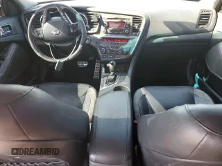 2013 Kia Optima SX with VIN 5XXGR4A62DG174106, listed as a Copart auction lot 76417894 with 92,587 mi miles and Salvage Title. Bid and sale history available at carsss.com. Image 8.