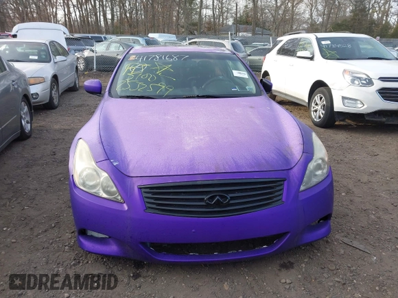 2010 Infiniti G37 Coupe x with VIN JN1CV6EL8AM153355, listed as a IAAI auction lot 41781687 with 999,999 mi miles. Bid and sale history available at carsss.com. Image 11.