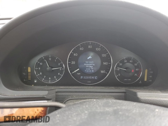 2005 Mercedes-Benz E 320 with VIN WDBUF82J05X178413, listed as a Copart auction lot 51226505 with 82,895 mi miles and Salvage Title. Bid and sale history available at DreamBid. Image 9.
