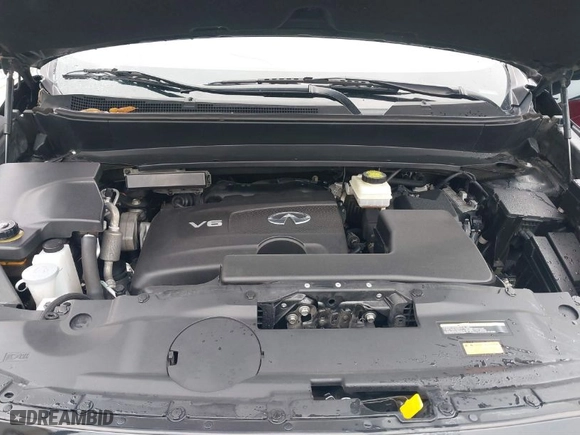 2019 Infiniti QX60 LUXE with VIN 5N1DL0MN3KC552717, listed as a IAAI auction lot 41602730 with 63,808 mi miles. Bid and sale history available at carsss.com. Image 10.