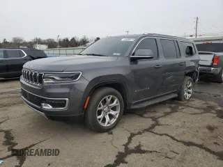 2022 Jeep Wagoneer Series II z VIN 1C4SJVBT9NS143115, wystawiony jako Copart lot #44688515 z przebiegiem 33 001 mil mil oraz Szkody całkowita. Historia ofert i sprzedaży dostępna na DreamBid. Obrazek 1.