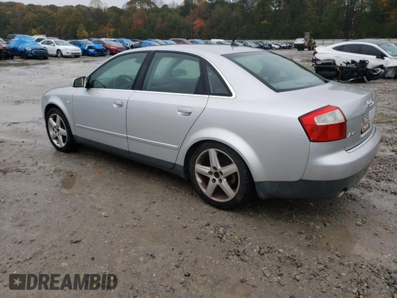 2003 Audi A4 3.0L with VIN WAULT68E73A173999, listed as a Copart auction lot 81371874 with 170,976 mi miles and Clean Title. Bid and sale history available at carsss.com. Image 2.