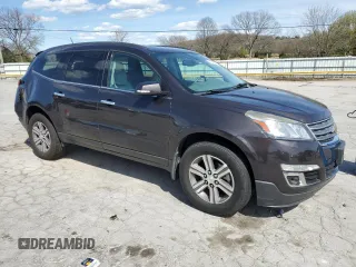 2017 Chevrolet Traverse LT with VIN 1GNKRHKD5HJ249792, listed as a Copart auction lot 50385675 with 110,525 mi miles and Salvage Title. Bid and sale history available at DreamBid. Image 4.