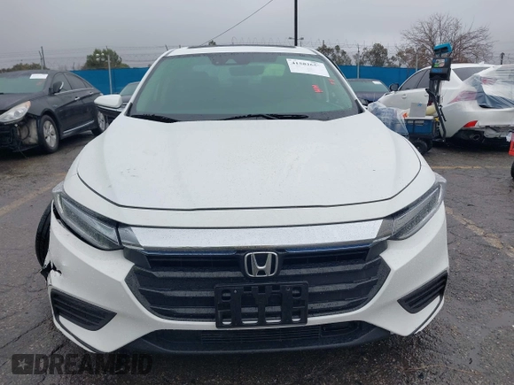 2021 Honda Insight Touring with VIN 19XZE4F97ME009961, listed as a IAAI auction lot 41582657 with 38,783 mi miles and . Bid and sale history available at carsss.com. Image 12.
