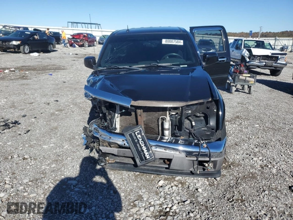 2012 GMC Canyon SLE2 with VIN 1GTH6PFE5C8166338, listed as a Copart auction lot 80087584 with 83,745 mi miles and Salvage Title. Bid and sale history available at carsss.com. Image 5.