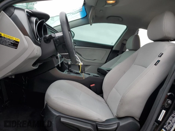 2015 Kia Optima LX with VIN 5XXGM4A74FG431423, listed as a Copart auction lot 59983165 with 168,730 mi miles and Salvage title. Bid and sale history available at DreamBid. Image 7.