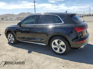 2022 Audi Q5 S line Premium Plus with VIN WA1EAAFYXN2127351, listed as a Copart auction lot 58170194 with 40,565 mi miles and Salvage title. Bid and sale history available at DreamBid. Image 2.