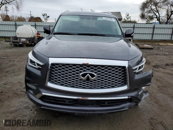 2024 Infiniti QX80 LUXE with VIN JN8AZ2AE8R9329087, listed as a Copart auction lot 85298884 with 18,635 mi miles and Non Repairable. Bid and sale history available at carsss.com. Image 5.
