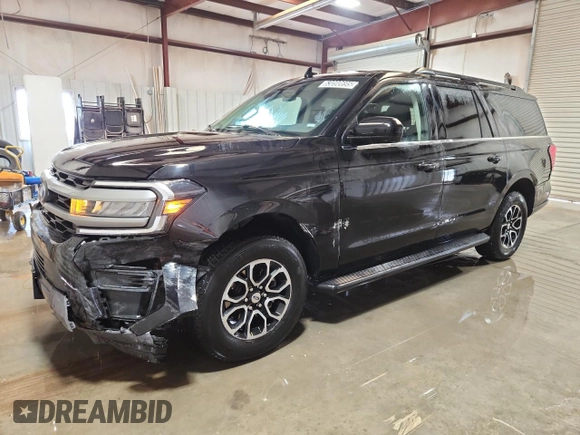 2024 Ford Expedition Max XLT with VIN 1FMJK1J80REA39398, listed as a Copart auction lot 63090695 with 46,528 mi miles and Clean title. Bid and sale history available at DreamBid. Image 1.