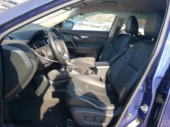 2017 Nissan Rogue SL with VIN JN8AT2MV9HW025196, listed as a Copart auction lot 43912005 with 120,507 mi miles and Salvage Title. Bid and sale history available at carsss.com. Image 7.