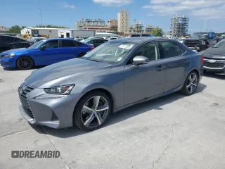 2017 Lexus IS with VIN JTHBA1D24H5048976, listed as a Copart auction lot 51112055 with 64,142 mi miles and Salvage Title. Bid and sale history available at carsss.com. Image 1.