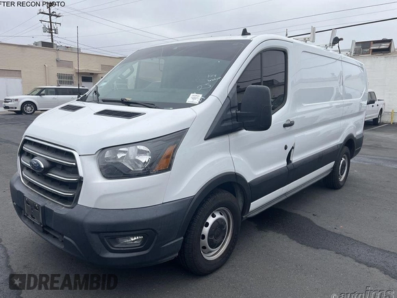2020 Ford Transit Cargo with VIN 1FTYE1Y85LKB46360, listed as a IAAI auction lot 42599789 with 103,109 mi miles and . Bid and sale history available at DreamBid. Image 7.