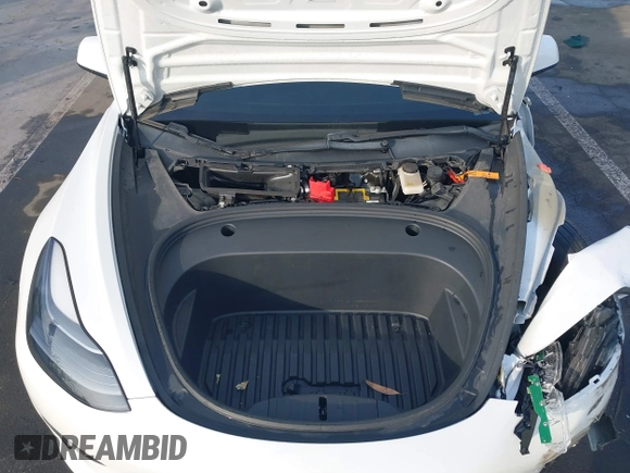 2021 Tesla Model 3 Long Range with VIN 5YJ3E1EB0MF009965, listed as a IAAI auction lot 41478233 with 31,713 mi miles and . Bid and sale history available at DreamBid. Image 10.